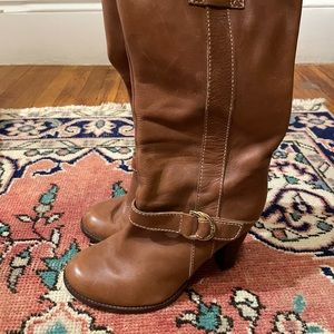 GUC Ralph Lauren Heeled Riding Boot.